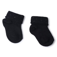 TIPY TIPY TAP FLAMINGO EMBELLISHED LEGWARMERS WITH SOCKS & HEADBAND - BLACK