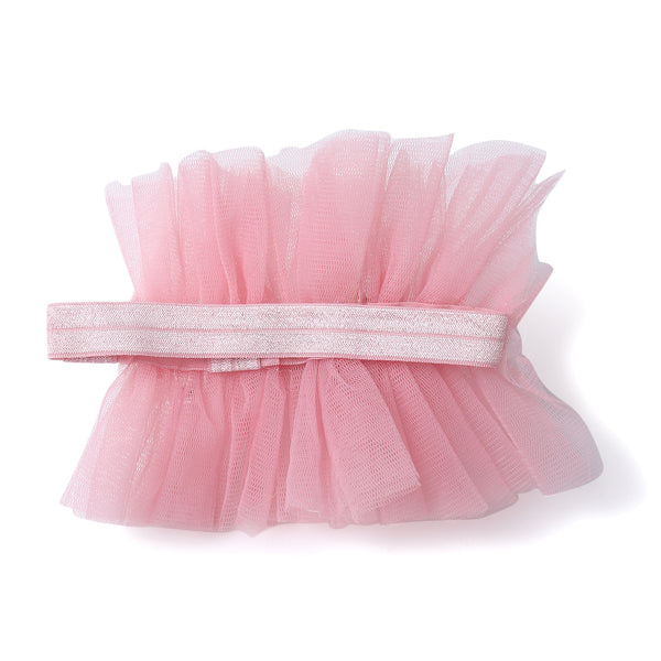 TIPY TIPY TAP FLAMINGO EMBELLISHED LEGWARMERS WITH SOCKS & HEADBAND - PINK