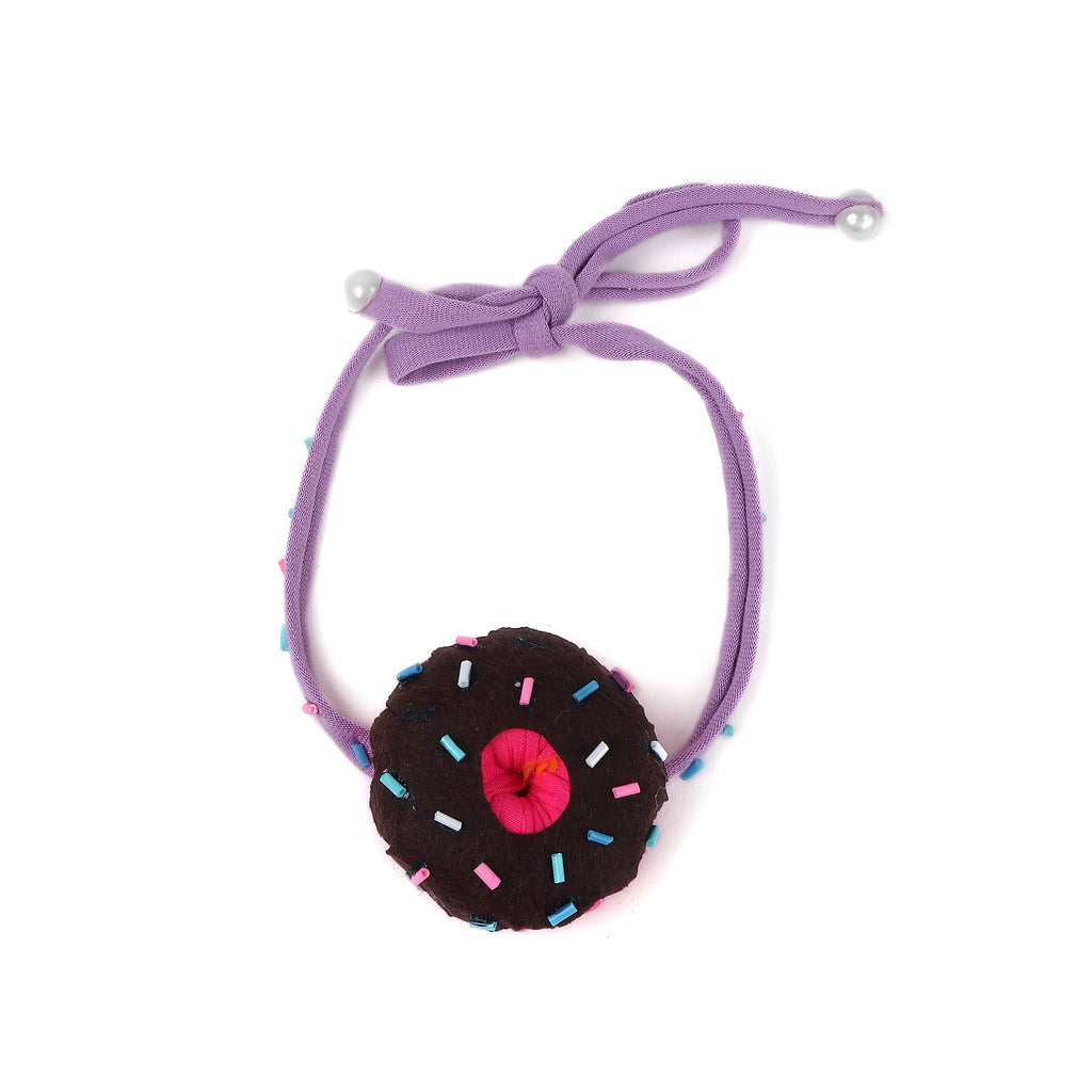 TIPY TIPY TAP DONUGHT EMBELLISHED LEGWARMERS WITH SOCKS & HEADBAND - LILAC