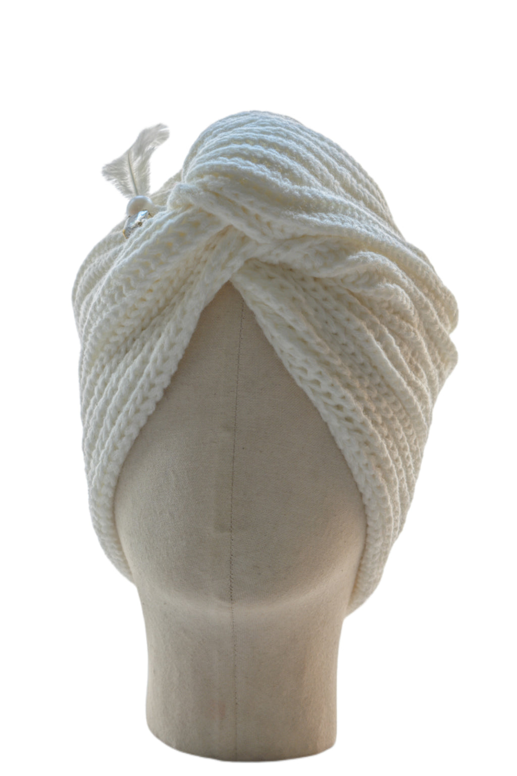 TIPY TIPY TAP KNOTTED FEATHER  TURBAN
