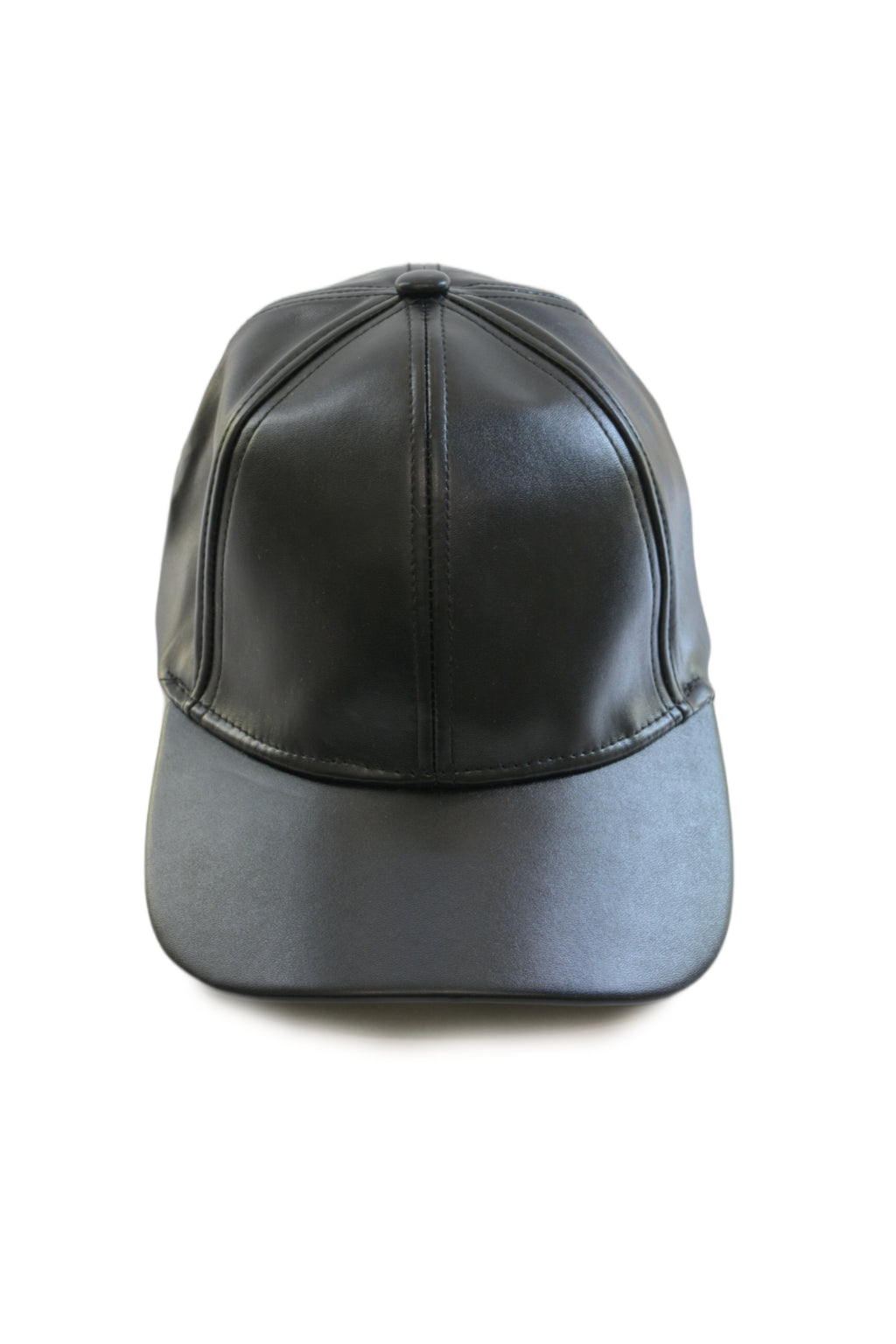 TIPY TIPY TAP LEATHERITE BASEBALL CAP - BLACK