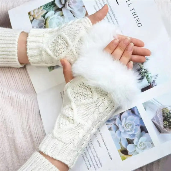 TIPY TIPY TAP FUR GLOVES