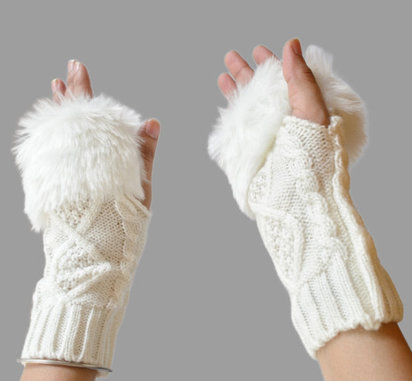 TIPY TIPY TAP FUR GLOVES