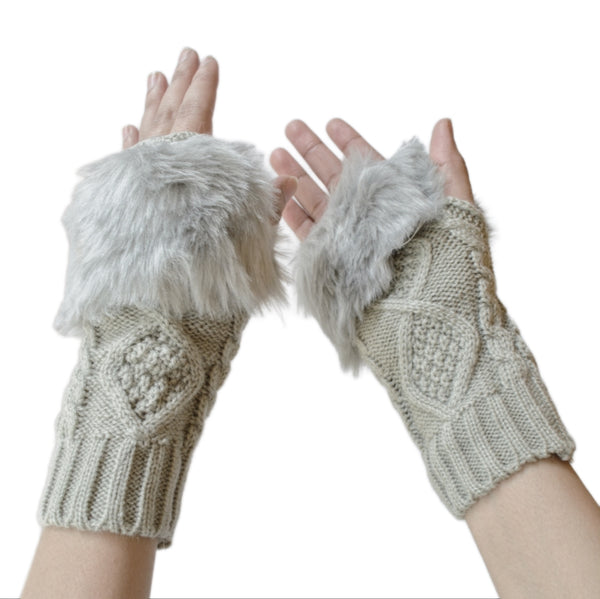 TIPY TIPY TAP FUR GLOVES