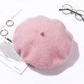 TIPY TIPY TAP WINTER BERET CAP - PINK