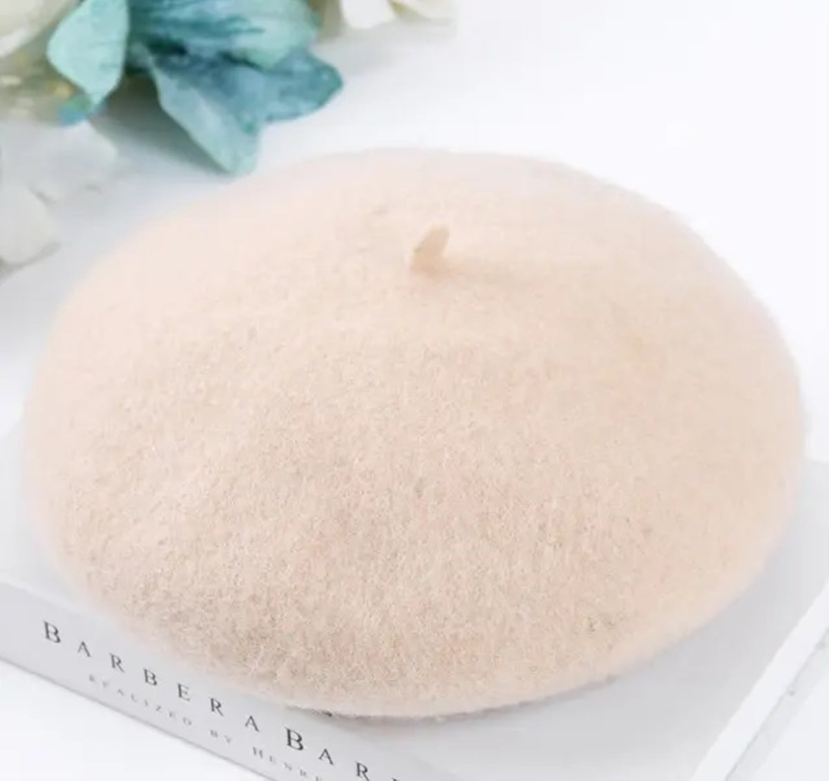 TIPY TIPY TAP WINTER BERET CAP - BEIGE