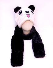 PANDA HOODED MUFLER CAP