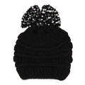 TIPY TIPY TAP SEQUENCED BOW CAP - BLACK