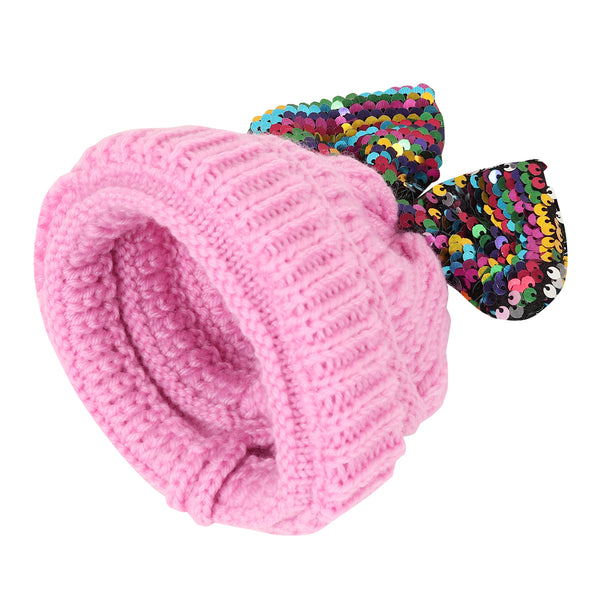 TIPY TIPY TAP SEQUENCED BOW CAP - PINK