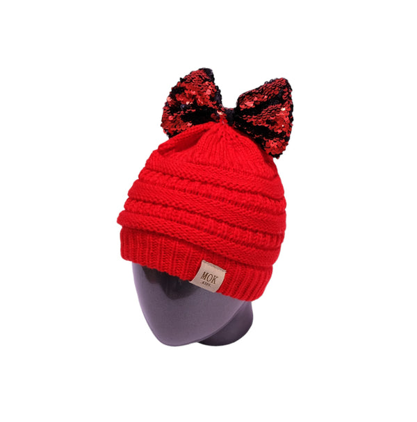 TIPY TIPY TAP SEQUENCED BOW CAP - RED