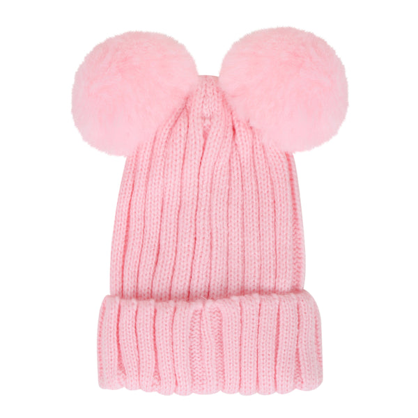 TIPY TIPY TAP POM POM BOW CAP - PINK