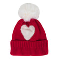 TIPY TIPY TAP HEART THEME WINTER CAP - RED