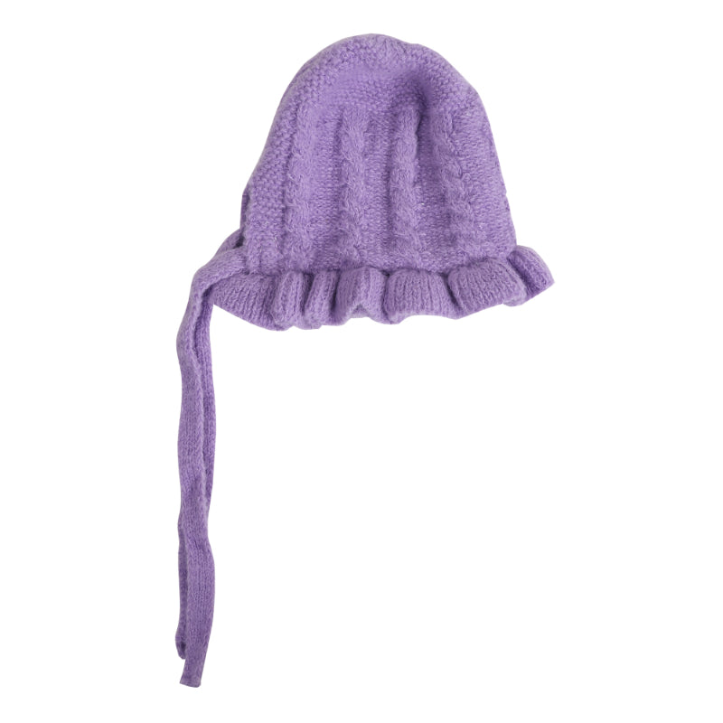 TIPY TIPY TAP WINTER BONNET CAP - PURPLE