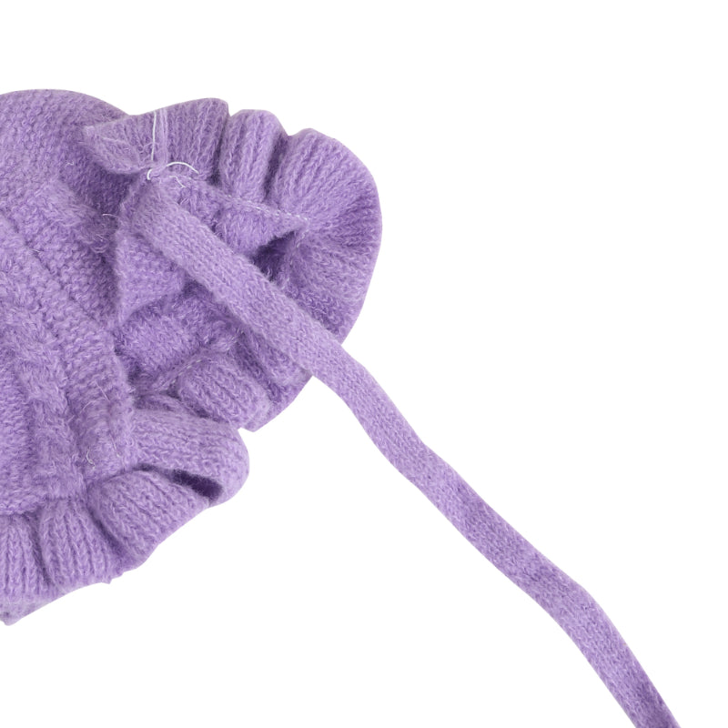 TIPY TIPY TAP WINTER BONNET CAP - PURPLE