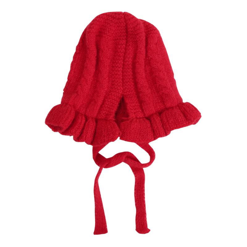 TIPY TIPY TAP WINTER BONNET CAP - RED