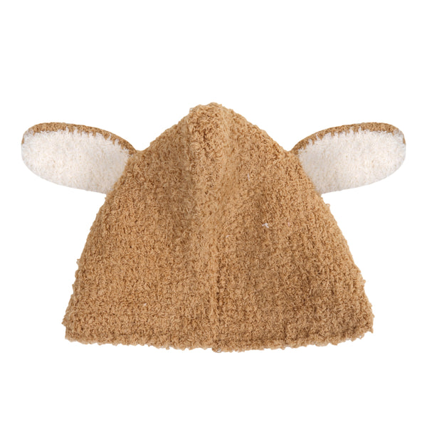 TIPY TIPY TAP EARS DESIGN TRAPPER CAP - BROWN