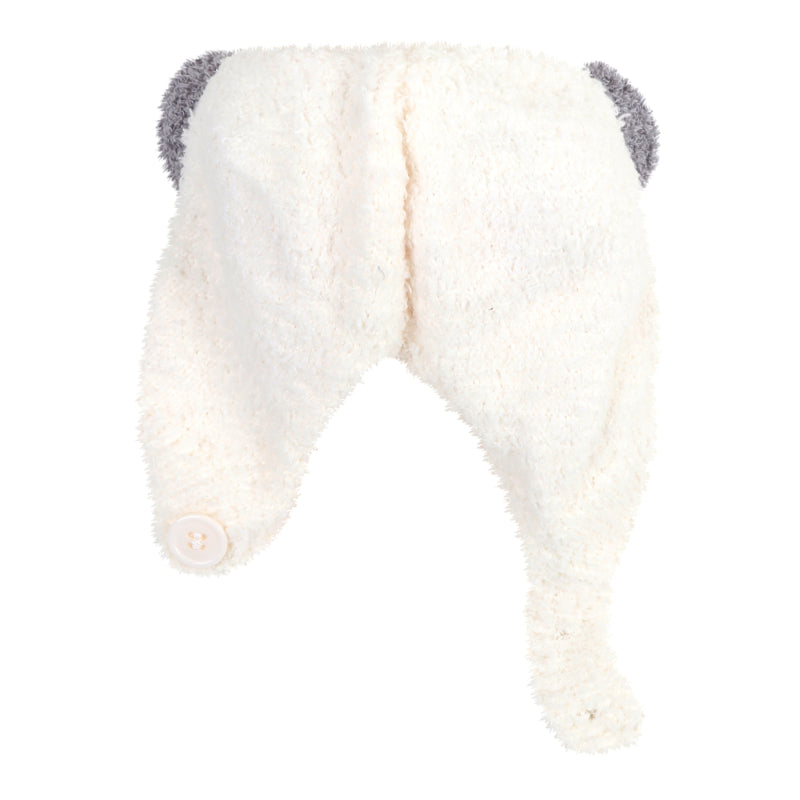 TIPY TIPY TAP POM POM INFANT CAP - WHITE