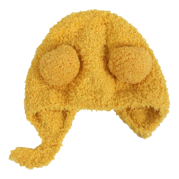 TIPY TIPY TAP POM POM INFANT CAP - YELLOW