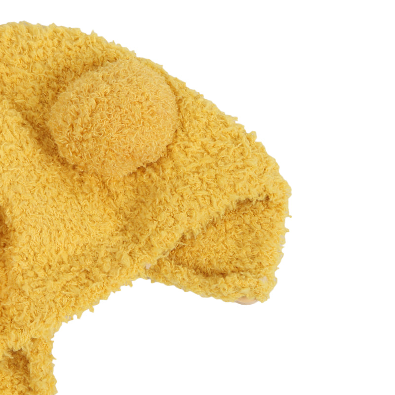 TIPY TIPY TAP POM POM INFANT CAP - YELLOW