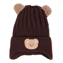 TIPY TIPY TAP CARTOON EAR TRAPPER CAP - BROWN