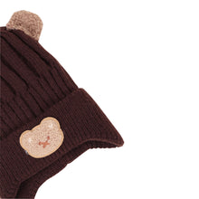 TIPY TIPY TAP CARTOON EAR TRAPPER CAP - BROWN
