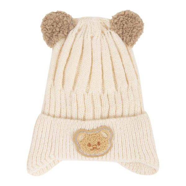 TIPY TIPY TAP CARTOON EAR TRAPPER CAP - BEIGE