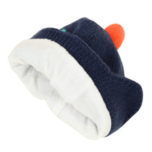 TIPY TIPY TAP DINO WOOLLEN CAP - BLUE