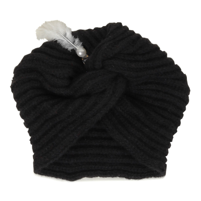 TIPY TIPY TAP KNOTTED FEATHER  TURBAN