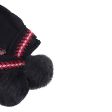 TIPY TIPY TAP BRAIDED WINTER BEANIE - BLACK