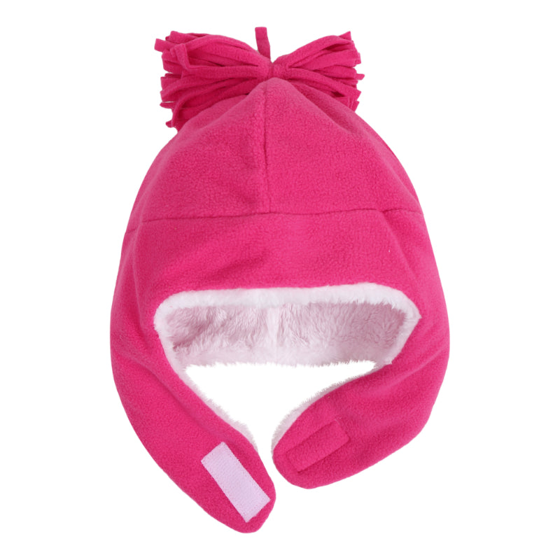 TIPY TIPY TAP WARM EAR TRAPPER CAP - PINK