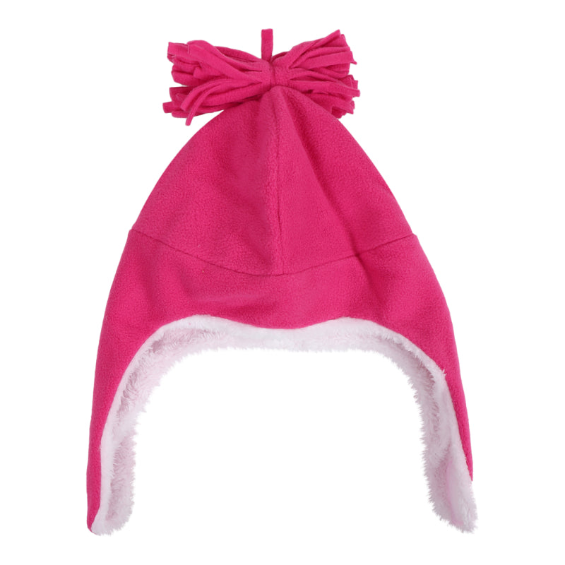 TIPY TIPY TAP WARM EAR TRAPPER CAP - PINK