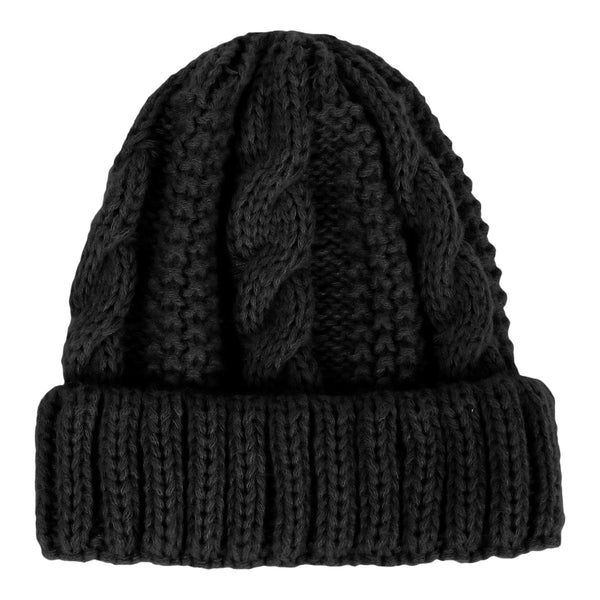 TIPY TIPY TAP SELF DESIGN BEANIE - BLACK