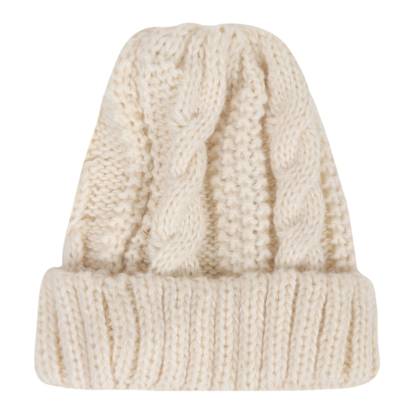 TIPY TIPY TAP SELF DESIGN BEANIE - BEIGE