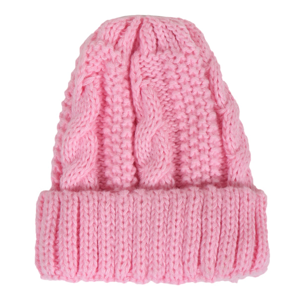 TIPY TIPY TAP SELF DESIGN BEANIE - PINK