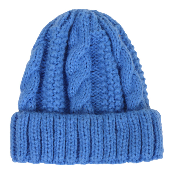 TIPY TIPY TAP SELF DESIGN BEANIE - BLUE
