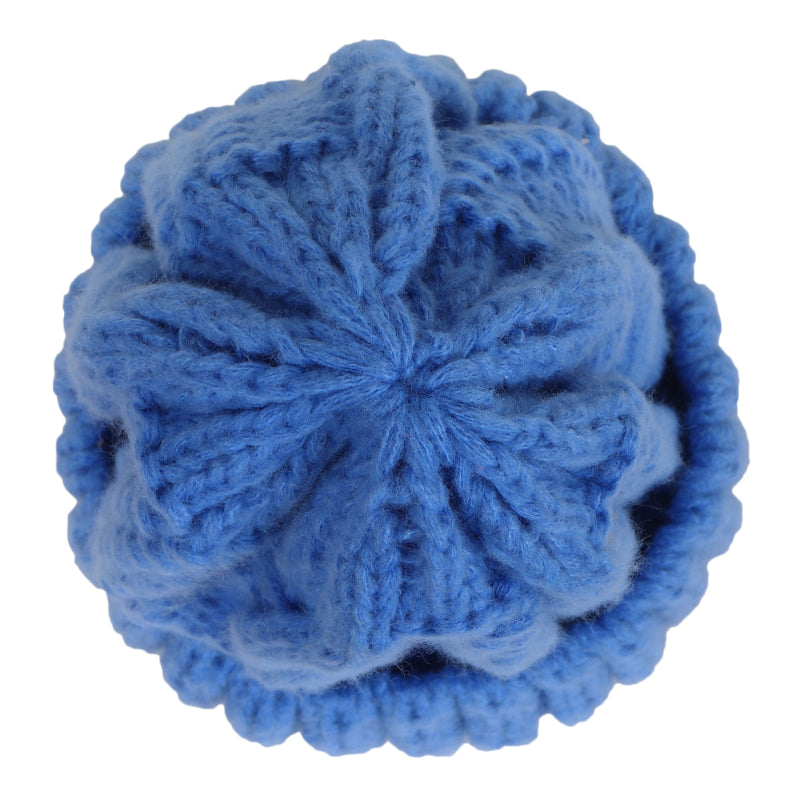 TIPY TIPY TAP SELF DESIGN BEANIE - BLUE