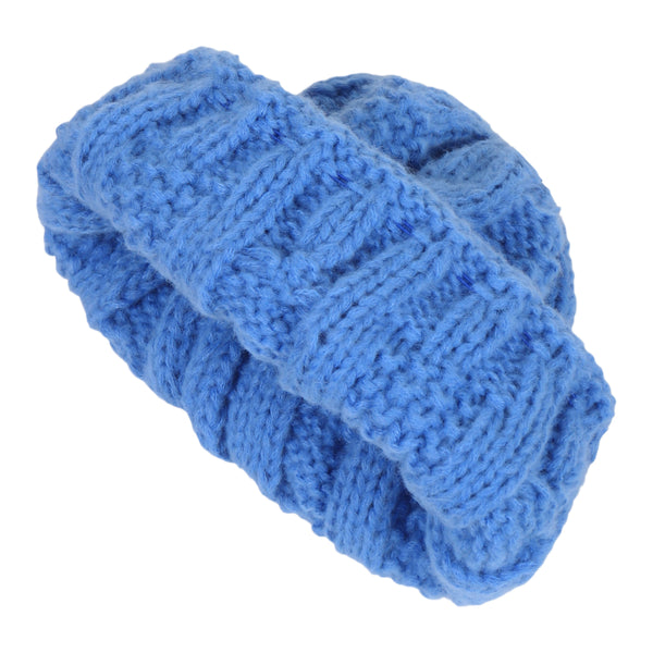 TIPY TIPY TAP SELF DESIGN BEANIE - BLUE