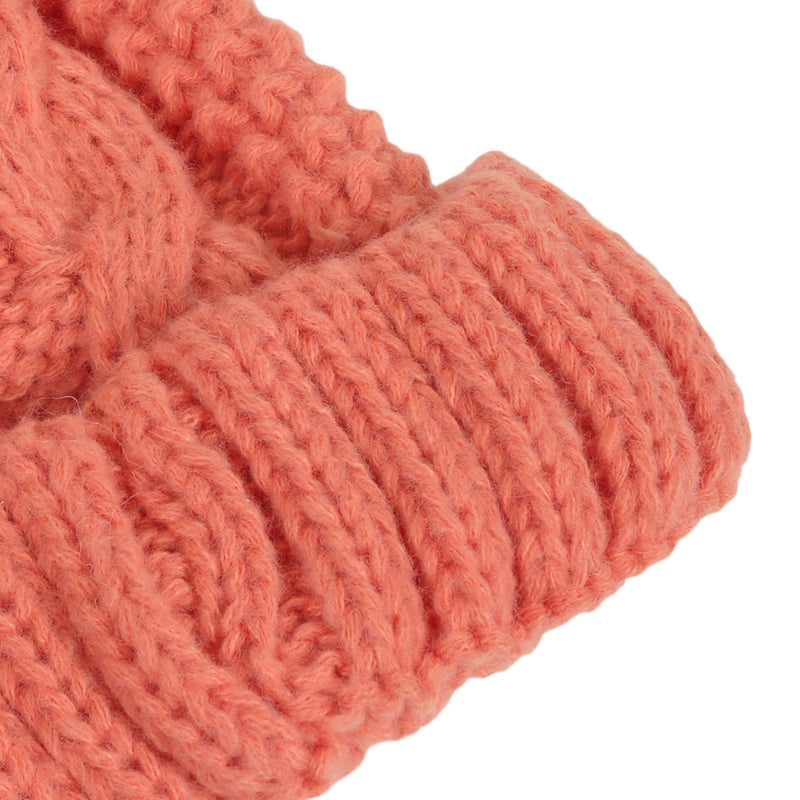 TIPY TIPY TAP SELF DESIGN BEANIE - ORANGE