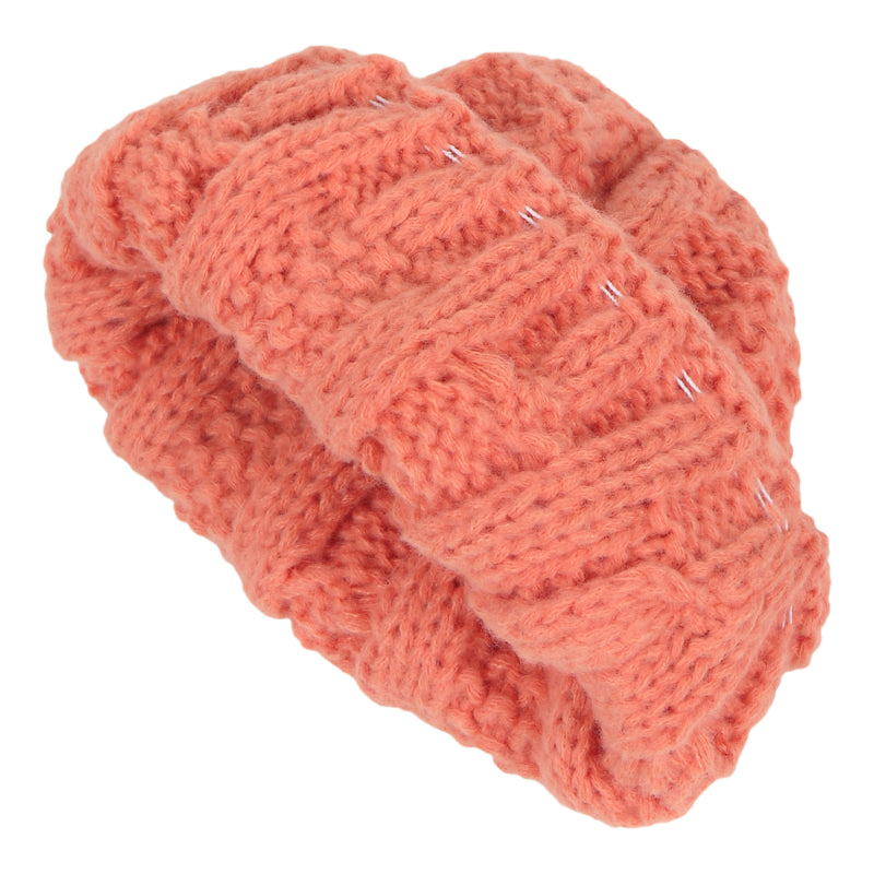 TIPY TIPY TAP SELF DESIGN BEANIE - ORANGE