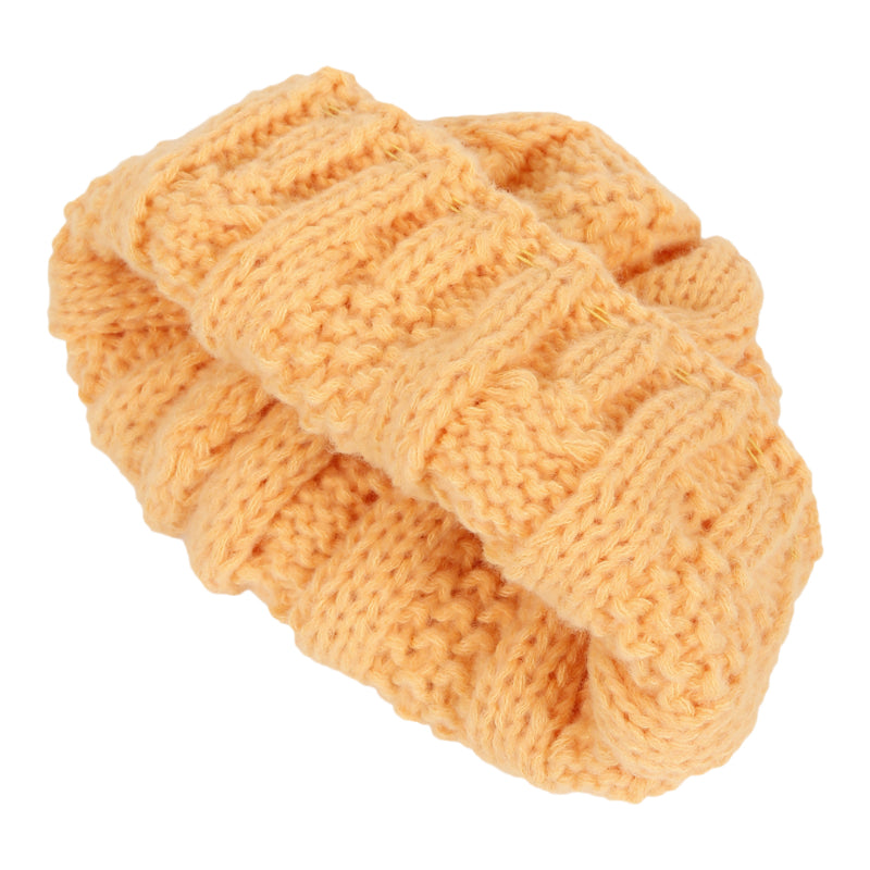 TIPY TIPY TAP SELF DESIGN BEANIE - LIGHT ORANGE