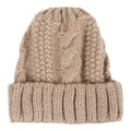 TIPY TIPY TAP SELF DESIGN BEANIE - BROWN