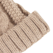 TIPY TIPY TAP SELF DESIGN BEANIE - BROWN