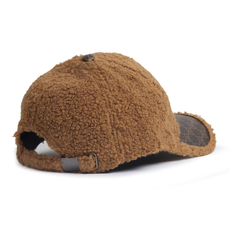 TIPY TIPY TAP WINTER BASEBALL CAP - BROWN