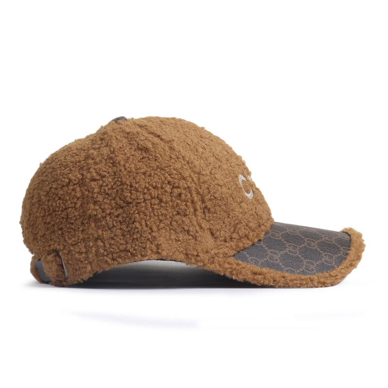 TIPY TIPY TAP WINTER BASEBALL CAP - BROWN