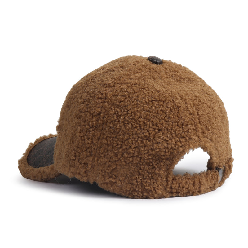 TIPY TIPY TAP WINTER BASEBALL CAP - BROWN