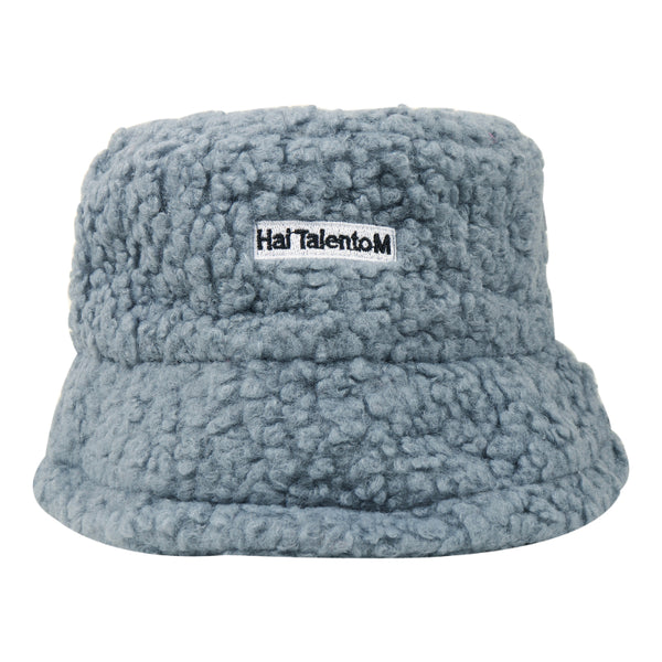 TIPY TIPY TAP WOOLEN BUCKET HAT - GREY
