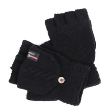 TIPY TIPY TAP HOODED GLOVES - BLACK