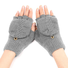 TIPY TIPY TAP HOODED GLOVES - GREY