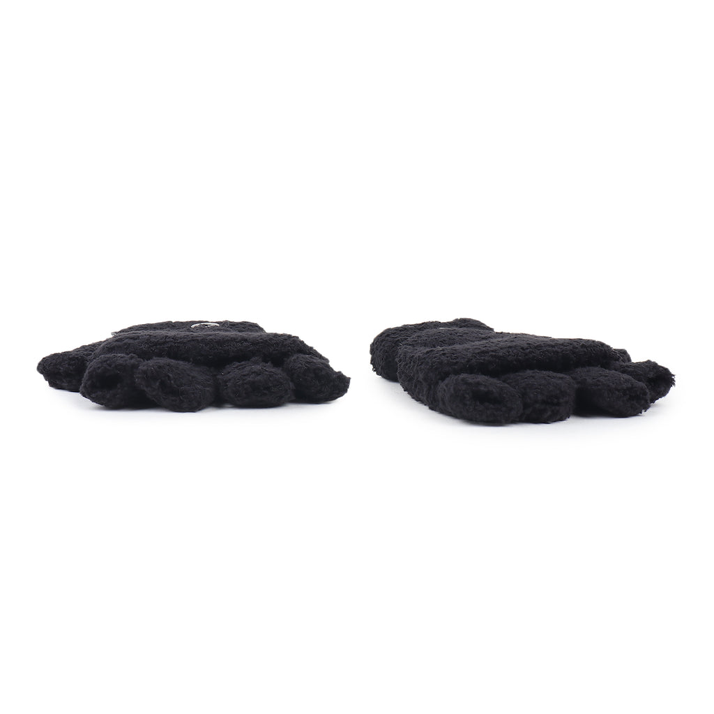 TIPY TIPY TAP HOODED GLOVES - BLACK
