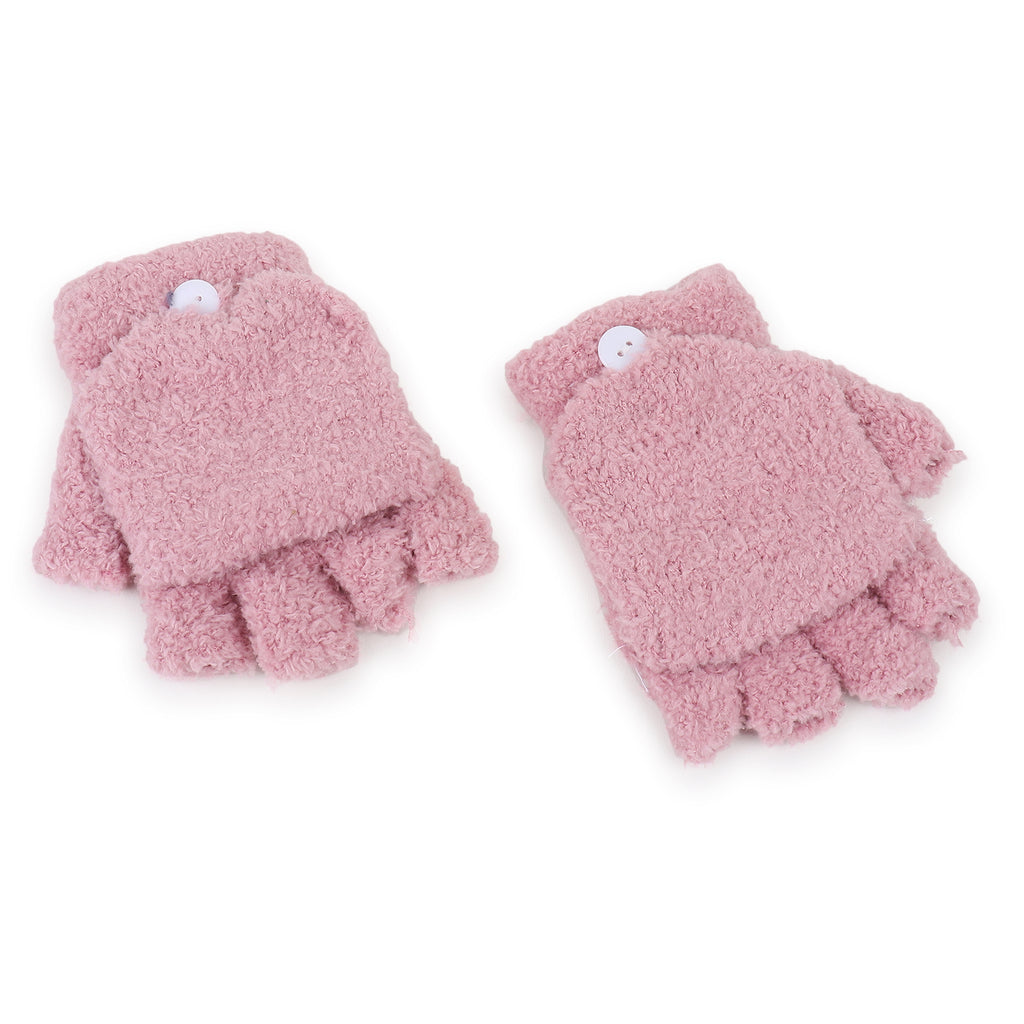 TIPY TIPY TAP HOODED GLOVES - PINK